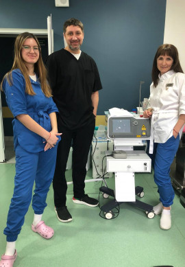 Інсталяція діодного лазеру Gigaa Laser в київський медичний заклад